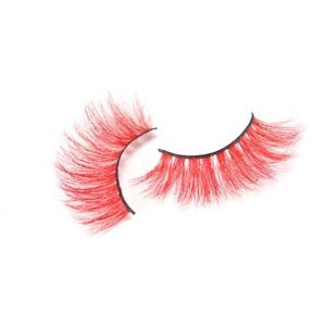 Customize Packaging Colorful 25mm 3D Fake Lashes