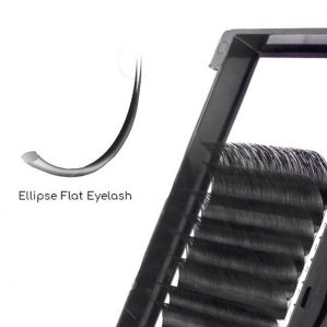 Ellipse Flat Eyelashes Extensions