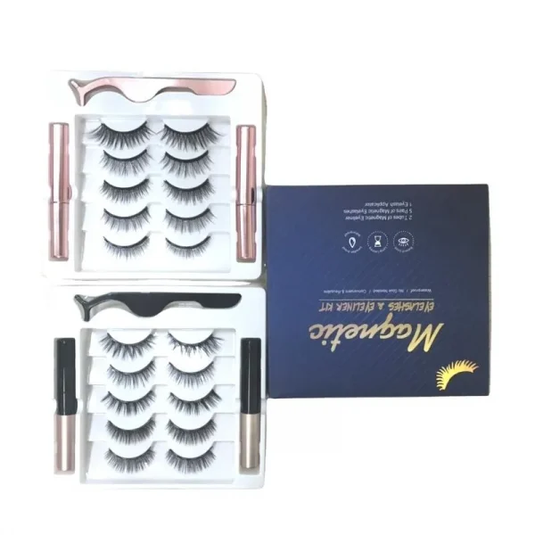 Wholesale Faux Mink 10 Magnetic Lashes