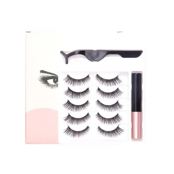 Wholesale Faux Mink 10 Magnetic Lashes